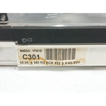 Recambio de cuadro instrumentos para kia sportage ii (je_, km_) 2.0 crdi 4wd referencia OEM IAM 940031F010  