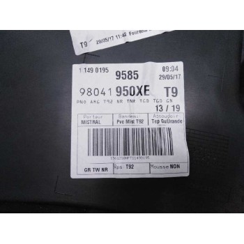 Recambio de guarnecido puerta trasera izquierda para peugeot 308 sw 1.2 12v e-thp referencia OEM IAM   