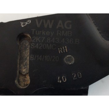 Recambio de soporte / guia puerta corredera para volkswagen caddy furgón/kombi 2.0 tdi referencia OEM IAM 2K7843436B LATERAL DER