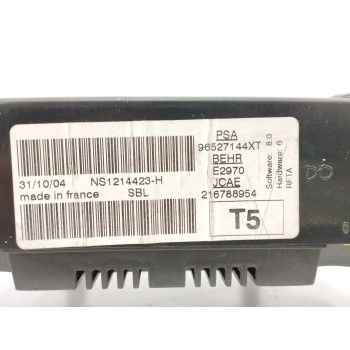 Recambio de mando climatizador para peugeot 307 cc (s1) 2.0 16v cat referencia OEM IAM 96527144XT 216788954 