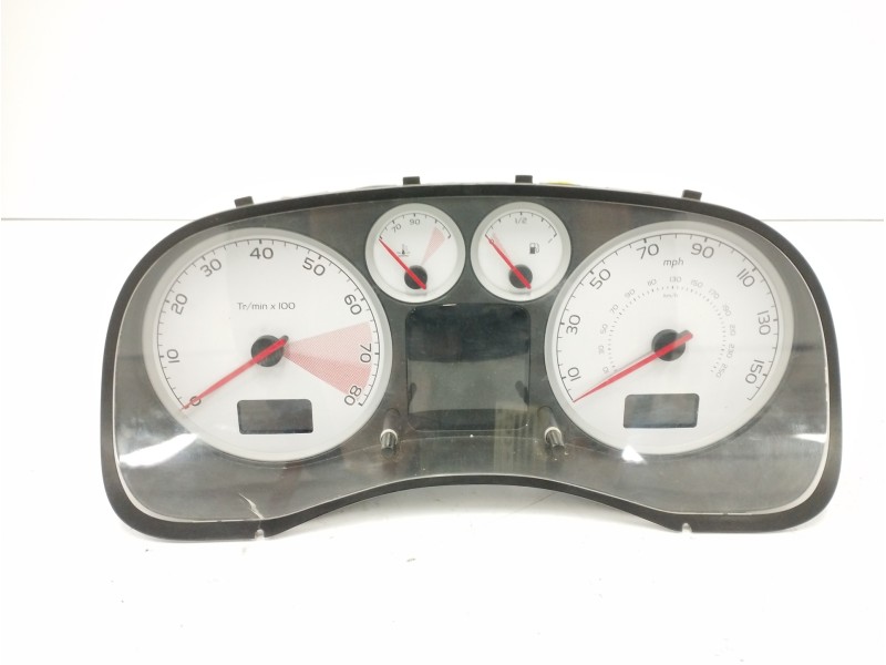 Recambio de cuadro instrumentos para peugeot 307 cc (s1) 2.0 16v cat referencia OEM IAM P9655183080 PLASTICO DAÑADO Recambio de cuadro instrumentos para peugeot 307 cc (s1) 2.0 16v cat referencia OEM IAM P9655183080 PLASTICO DAÑADO
