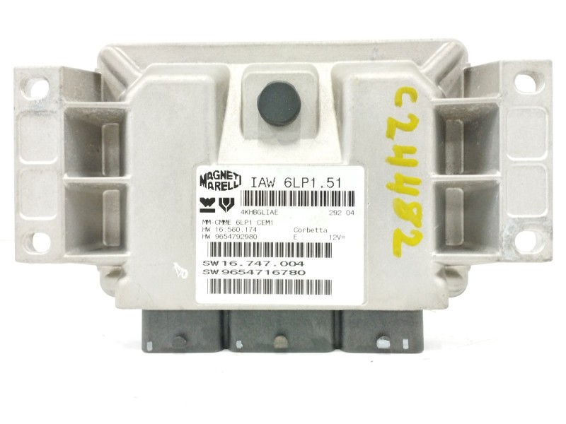 Recambio de centralita motor uce para peugeot 307 cc (s1) 2.0 16v cat referencia OEM IAM 9654716780 Recambio de centralita motor uce para peugeot 307 cc (s1) 2.0 16v cat referencia OEM IAM 9654716780