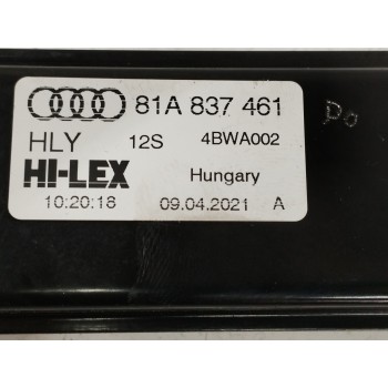 Recambio de elevalunas delantero izquierdo para audi q2 (gab) 2.0 16v tdi referencia OEM IAM 81A837461 5Q0959802C 