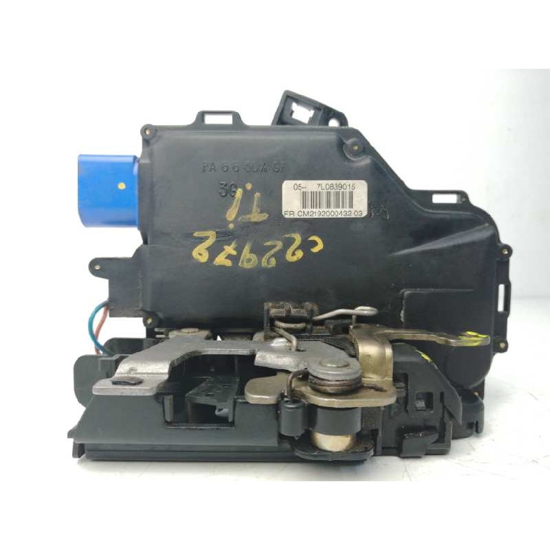 Recambio de cerradura puerta trasera izquierda para seat altea (5p1) 1.9 tdi referencia OEM IAM 7L0839015  