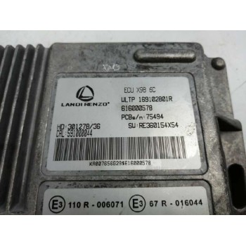 Recambio de centralita motor uce para renault clio iv 0.9 tce referencia OEM IAM 169102801R 616000578 