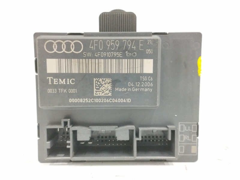 Recambio de modulo electronico para audi a6 berlina (4f2) 2.0 tdi referencia OEM IAM 4F0959794E Recambio de modulo electronico para audi a6 berlina (4f2) 2.0 tdi referencia OEM IAM 4F0959794E