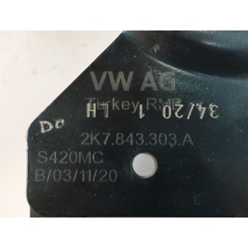 Recambio de soporte / guia puerta corredera para volkswagen caddy furgón/kombi 2.0 tdi referencia OEM IAM 2K7843303A LATERAL IZQ