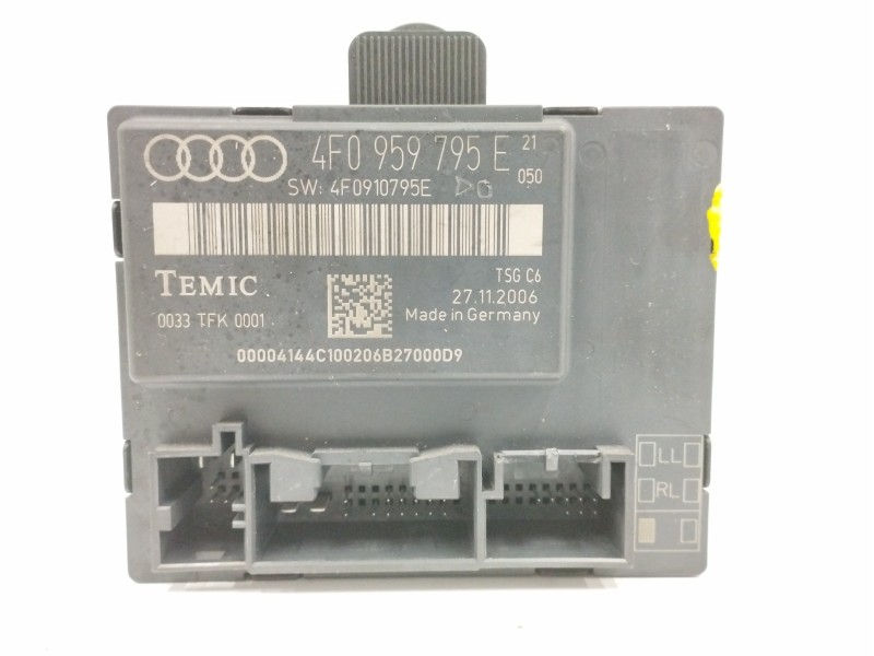 Recambio de modulo electronico para audi a6 berlina (4f2) 2.0 tdi referencia OEM IAM 4F0959795E Recambio de modulo electronico para audi a6 berlina (4f2) 2.0 tdi referencia OEM IAM 4F0959795E