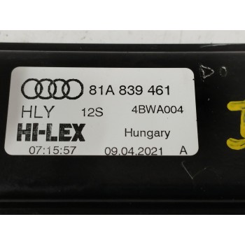 Recambio de elevalunas trasero izquierdo para audi q2 (gab) 2.0 16v tdi referencia OEM IAM 81A839461 5Q0959801 