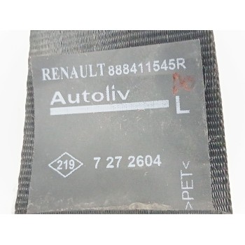 Recambio de cinturon seguridad trasero izquierdo para renault zoe (bfm_) zoe referencia OEM IAM 888411545R  