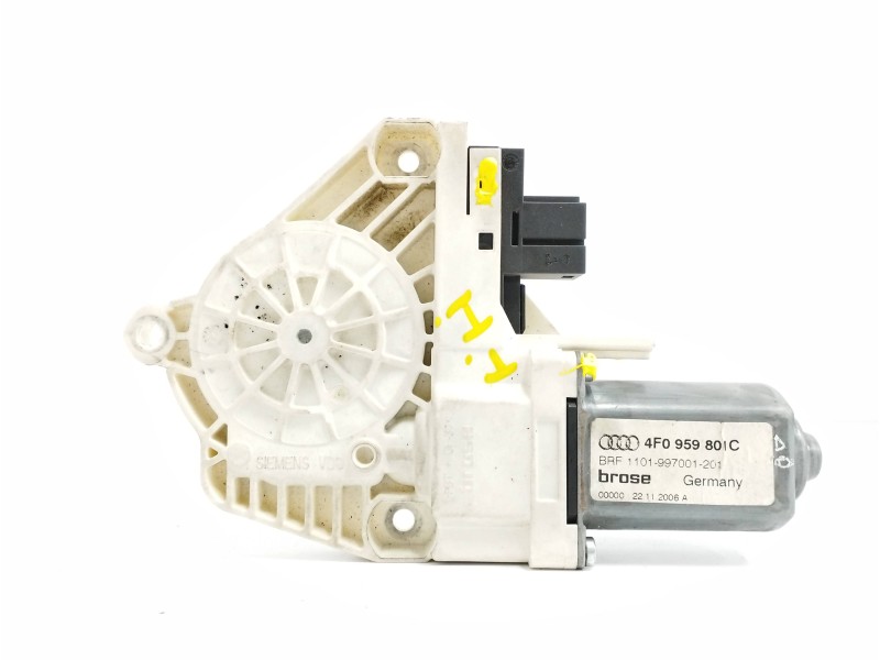 Recambio de motor elevalunas trasero izquierdo para audi a6 berlina (4f2) 2.0 tdi referencia OEM IAM 4F0959801C Recambio de motor elevalunas trasero izquierdo para audi a6 berlina (4f2) 2.0 tdi referencia OEM IAM 4F0959801C