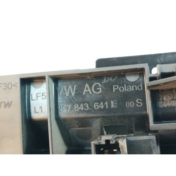 Recambio de maneta interior lateral izquierda para volkswagen caddy furgón/kombi 2.0 tdi referencia OEM IAM 2K7843641E  