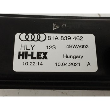 Recambio de elevalunas trasero derecho para audi q2 (gab) 2.0 16v tdi referencia OEM IAM 81A839462 5Q0959802 