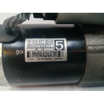 Recambio de motor arranque para citroën c4 picasso 1.6 blue-hdi fap referencia OEM IAM 9801667780 M000T22473 