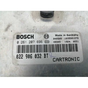 Recambio de centralita motor uce para porsche cayenne (typ 9pa) 4.5 v8 turbo cat referencia OEM IAM 022906032BT 0261207696 