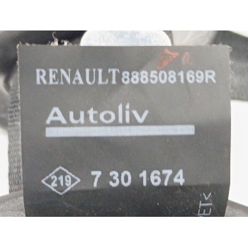 Recambio de cinturon seguridad trasero central para renault zoe (bfm_) zoe referencia OEM IAM 888508169R  