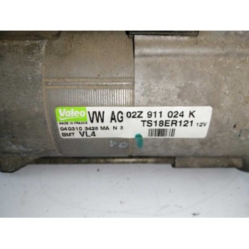 Recambio de motor arranque para seat ibiza (6j5) 1.6 tdi referencia OEM IAM 02Z911024K  