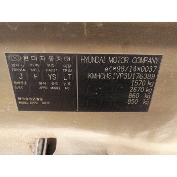 Recambio de carroceria corte para hyundai accent (lc) 1.5 crdi cat referencia OEM IAM   