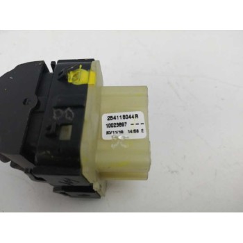 Recambio de mando elevalunas delantero izquierdo para renault clio iv 0.9 tce referencia OEM IAM 254118044R ENCHUFE BLANCO 
