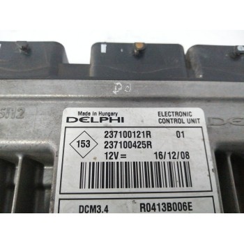 Recambio de centralita motor uce para renault megane iii berlina 5 p 1.5 dci diesel cat referencia OEM IAM 237100121R 237100425R