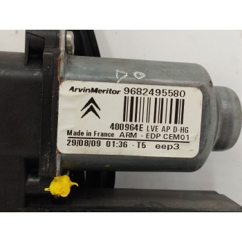 Recambio de elevalunas delantero derecho para citroën c4 grand picasso 1.6 16v hdi fap referencia OEM IAM FUNDA 9682495580 
