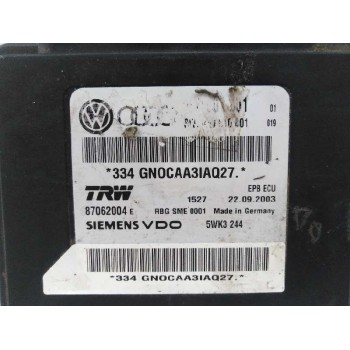 Recambio de modulo electronico para audi a8 (4e2) 4.0 v8 32v tdi biturbo cat (ase) referencia OEM IAM 5WK3244  
