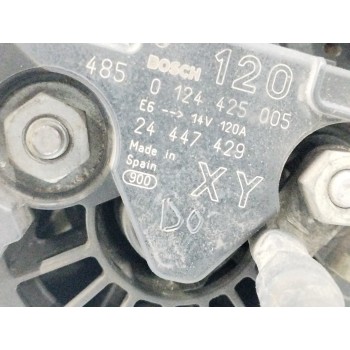 Recambio de alternador para opel astra h (a04) 1.6 (l48) referencia OEM IAM 24447429 120A 0124425005