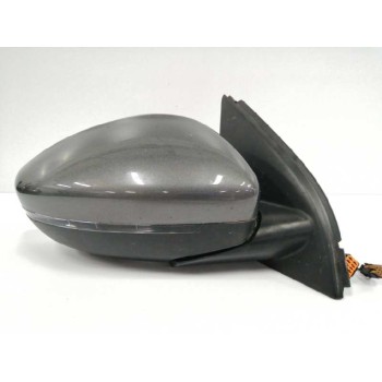 Recambio de retrovisor derecho para peugeot 308 1.2 12v e-thp referencia OEM IAM 98261675XT 2 ENCHUFES 13 CABLES SIN CRISTAL