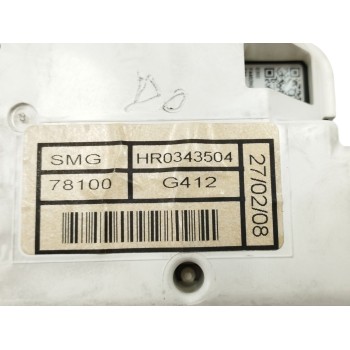 Recambio de cuadro instrumentos para honda civic berlina (fn) 2.2 ctdi referencia OEM IAM 78100G412 HR0343504 