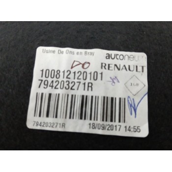 Recambio de bandeja trasera para renault zoe (bfm_) zoe referencia OEM IAM 794203271R  