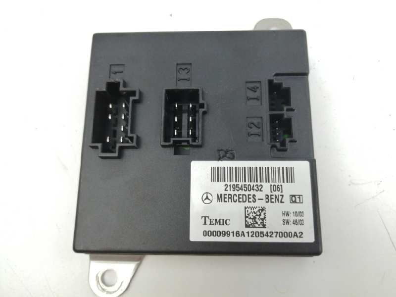 Recambio de modulo electronico para mercedes-benz clase cls (w219) 5.0 v8 24v cat referencia OEM IAM 2195450432  