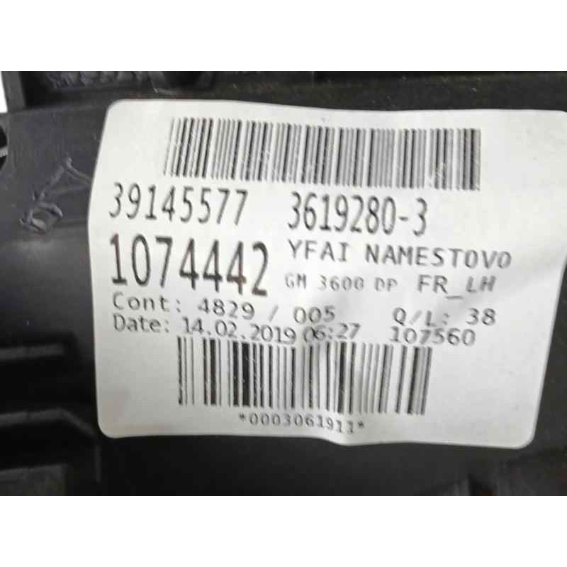 GUARNECIDO PUERTA DELANTERA IZQUIERDA