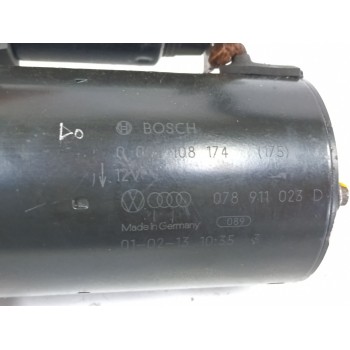 Recambio de motor arranque para audi a6 berlina (4b2) 2.8 v6 30v referencia OEM IAM 078911023D  0001108174