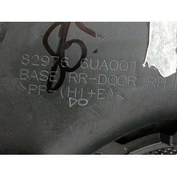 Recambio de guarnecido puerta trasera derecha para nissan qashqai iii (j12) 1.3 dig-t referencia OEM IAM 829766UA001  