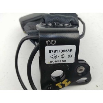 Recambio de enganche cinturon izquierdo para renault clio iv 0.9 tce referencia OEM IAM 878170058R TRASERO 