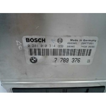 Recambio de centralita motor uce para bmw serie 3 berlina (e46) 3.0 24v turbodiesel cat referencia OEM IAM 7789376 0281010314 