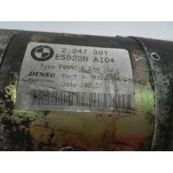 Recambio de motor arranque para bmw serie 3 berlina (e46) 3.0 24v turbodiesel cat referencia OEM IAM 2247391  
