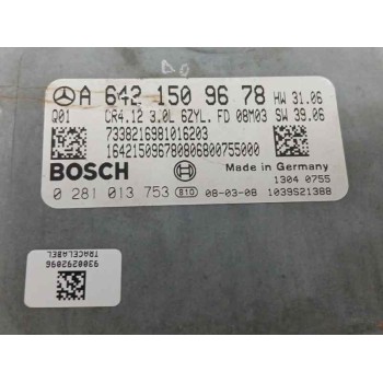 Recambio de centralita motor uce para mercedes-benz clase m (w164) ml 280 cdi 4-matic (164.120) referencia OEM IAM A6421509678 0