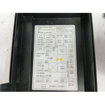 Recambio de caja reles / fusibles para kia sportage ii (je_, km_) 2.0 crdi 4wd referencia OEM IAM 919511F220  