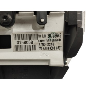 Recambio de cuadro instrumentos para volvo v50 familiar 1.8 cat referencia OEM IAM 30728642  