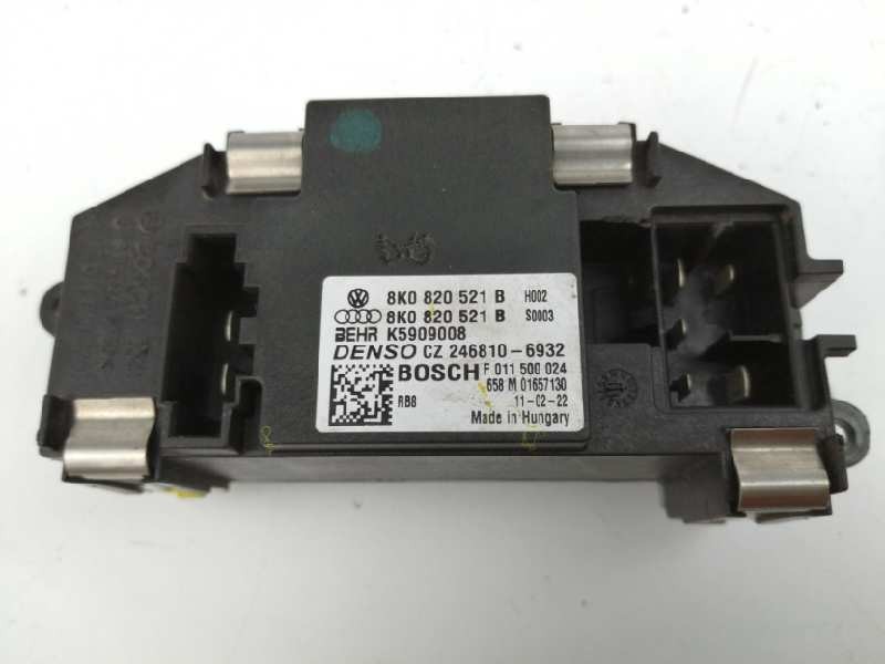 Recambio de resistencia calefaccion para audi a4 ber. (b8) 2.0 16v tdi referencia OEM IAM 8K0820521B F011500024 Recambio de resistencia calefaccion para audi a4 ber. (b8) 2.0 16v tdi referencia OEM IAM 8K0820521B F011500024