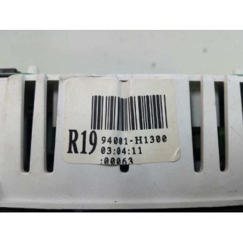 Recambio de cuadro instrumentos para hyundai terracan (hp) 2.9 crdi 4wd referencia OEM IAM 94001H1300  