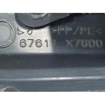 Recambio de guarnecido puerta delantera derecha para toyota bz4x (_eam1_) ev (xeam10) referencia OEM IAM 67611X7600  