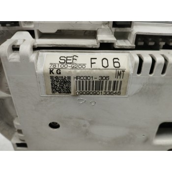 Recambio de cuadro instrumentos para honda accord berlina (cl/cn) 2.2 ctdi referencia OEM IAM 78100G200 HR0301306 
