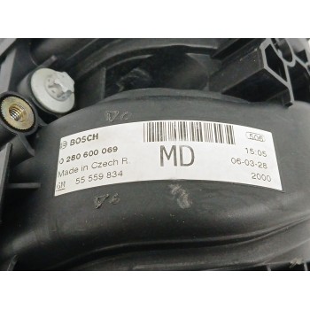 Recambio de colector admision para opel corsa c (x01) 1.4 twinport (f08, f68) referencia OEM IAM 55559834  0280600069