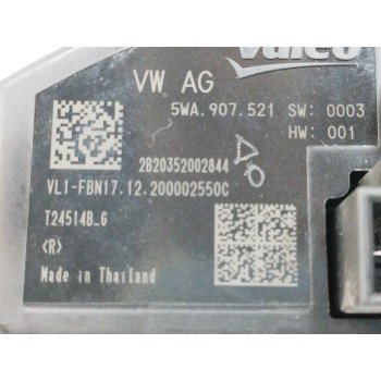 Recambio de resistencia calefaccion para audi q2 (gab) 2.0 16v tdi referencia OEM IAM 5WA907521  