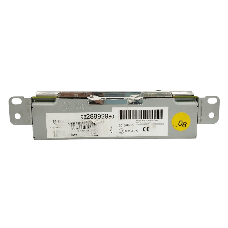 Recambio de sistema navegacion gps para peugeot 2008 (--.2013) 1.2 12v vti referencia OEM IAM 9828992980  