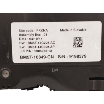 Recambio de cuadro instrumentos para ford focus iii 1.6 tdci referencia OEM IAM BM5T10849CN  