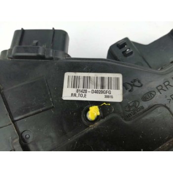 Recambio de cerradura puerta trasera derecha para kia optima 1.7 crdi cat referencia OEM IAM 81420D4020GFG  