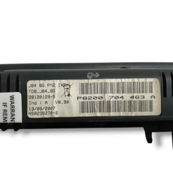 Recambio de cuadro instrumentos para renault scenic ii 1.5 dci diesel referencia OEM IAM P8200704463A  